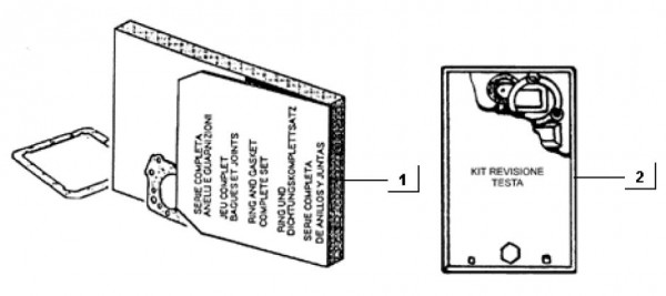 Motor Motordichtsatz - Porter Porter Diesel 1400ccm 4T LC 1998-2004 ZAPS85000007