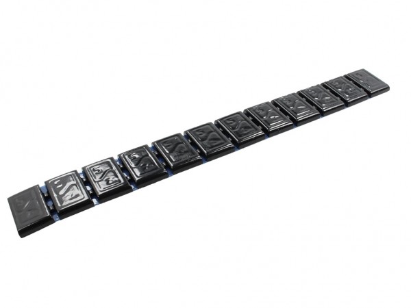 Econ Klebegewicht, schwarz, 12x5 Gramm, Stück: 18