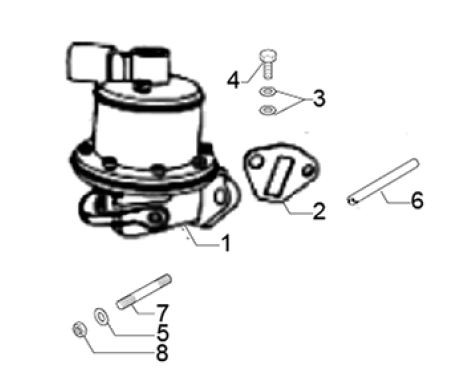 Fahrgestell Benzinpumpe - Classic 400 422ccm 4T 2V AC 2016- MBX000T58RC001005