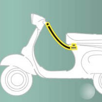 Spezialschloss, standard, Sitzbank-Lenker Schloss