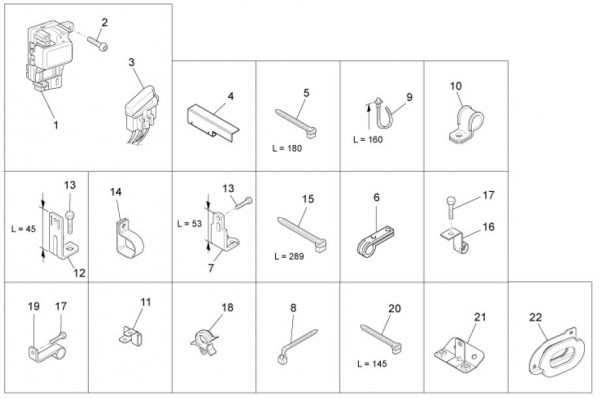 Elektrische Anlage Bauteile elektrische Anlage - Porter Maxxi Multitech 1300ccm 4T LC 2011- ZAPS90A