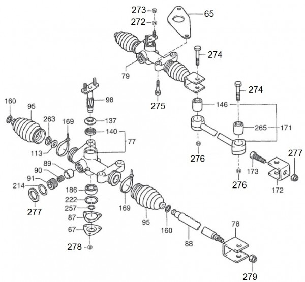 Lenker Lenkgehäuse - Porter Porter 1000ccm 4T LC 1992-1998 ZAPS85