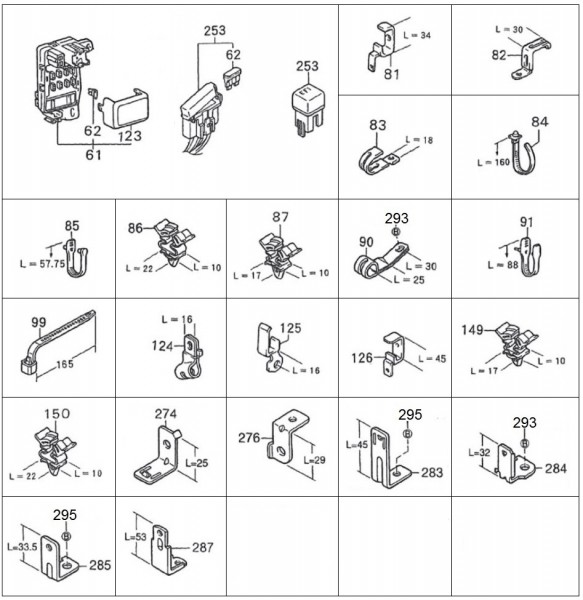 Elektrische Anlage Bauteile elektrische Anlage - Porter Porter 1000ccm 4T LC 1992-1998 ZAPS85