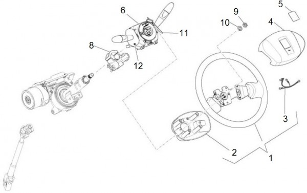 Lenker Lenkrad - Porter Porter Electric ccm 2009- ZAPS9E