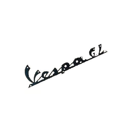 Schriftzug, Vespa GL