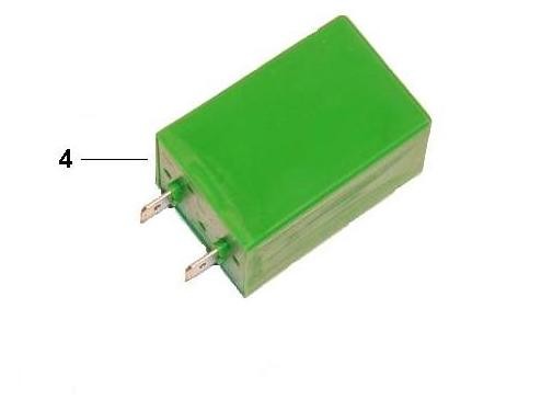 Elektrische Anlage thermischer Umschalter - Vespa Car 175ccm 2T AC 1980- MPP1T