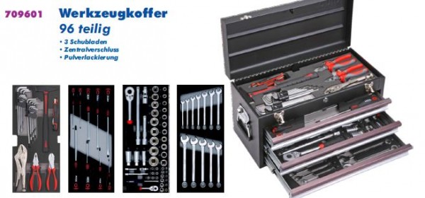 Econ Werkzeugkoffer, 96 tlg.