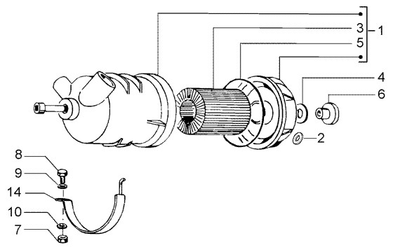 Motor Luftfilter - Ape TM 422ccm 4T AC 1997-2004 ZAPT1000000023141