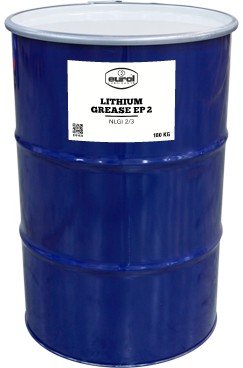 Eurol Schmierfette / Schmieröle, NLGI 2, Eurol Grease Lithium EP 2, 180 kg, Temperaturbereich -25/+1