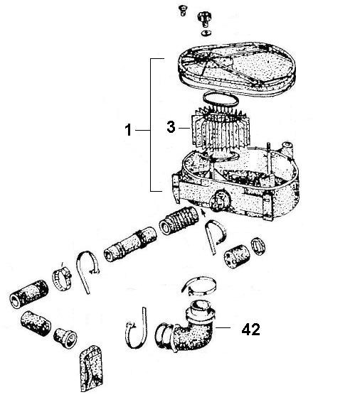 Motor Luftfilter - Ape 190ccm 2T AC 1978- MPM1T
