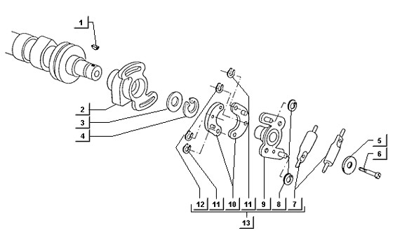 Motor Einspritzung II - Ape TM 422ccm 4T AC 1997-2004 ZAPT1000000001001