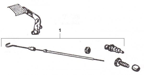 Bowdenzüge Kupplungszug - Ape TM 220ccm 2T AC 1982-1983 ATM1T