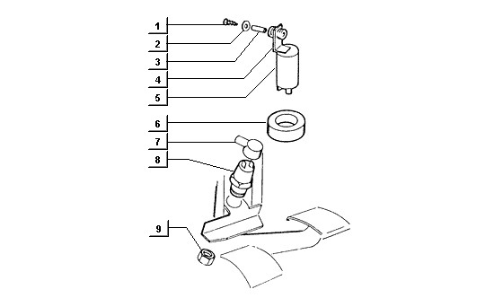 Elektrische Anlage Blinkrelais - Ape TM 422ccm 4T LC 2013- ZAPT1000000001001