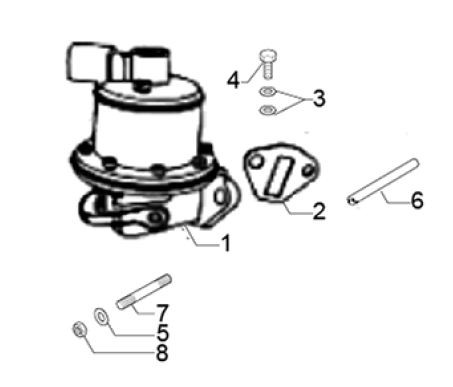 Fahrgestell Benzinpumpe - Classic 400 422ccm 4T 2V AC 2015- MBX000T58RC001005