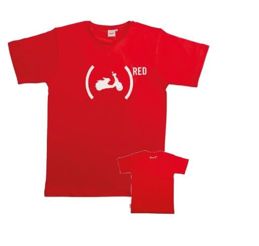Vespa 946 red, T-Shirt, Größe: XXL, rot