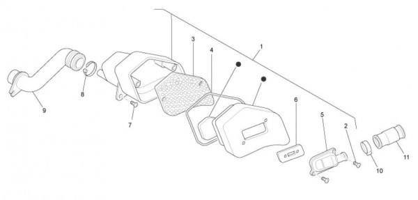 Motor Sekundärluftsystem - Ape Mix 50ccm 2T AC 2014- ZAPC80000