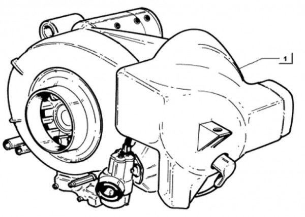 Motor Motor - Ape TM 703 mit Lenker 220ccm 2T AC 2000-2007 ATM3T
