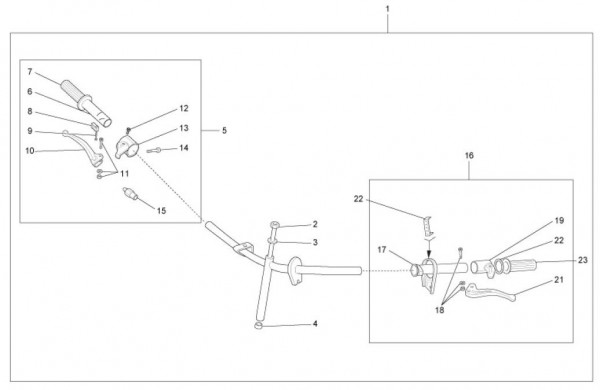 Lenker Lenker - Ape Mix 50ccm 2T AC 2016- ZAPC80000