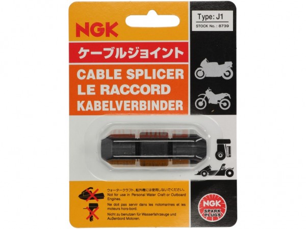 NGK Kabelverbinder, schwarz, J-1