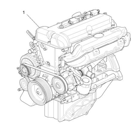 Motor Motor - Porter Maxxi Multitech 1300ccm 4T LC 2013- ZAPS90DJ