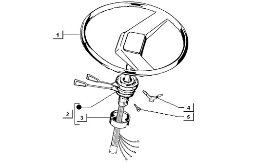 Lenker Lenkrad - Ape TM 218ccm 2T AC 1999-2004 ZAPT1000000001001