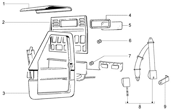 Fahrgestell Fahrgestell III - Ape TM 422ccm 4T AC 1997-2004 ZAPT1000000023141