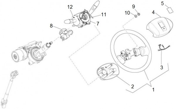 Lenker Lenkrad - Porter Porter Electric ccm 2009- ZAPS9E