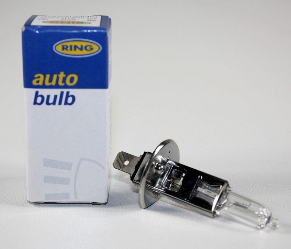 Ring Leuchtmittel, Glühlampe, H1, Einzelkarton, 12 V, 55 W, P14,5s