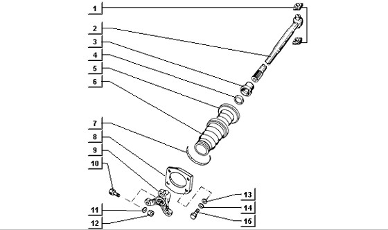 Radaufhängung Achswelle hinten - Ape TM 422ccm 4T LC 2013- ZAPT1000000001001