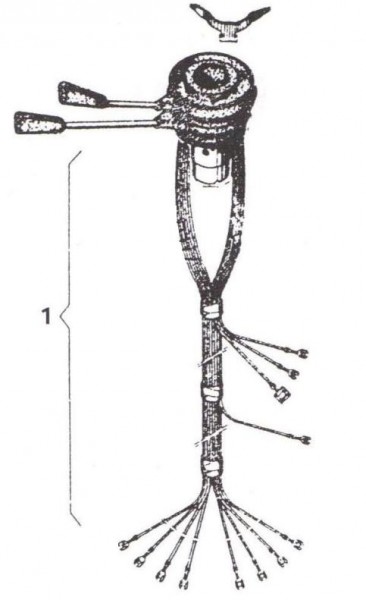 Elektrische Anlage Schalter - Ape Car 220ccm 2T AC 1985- AF4T
