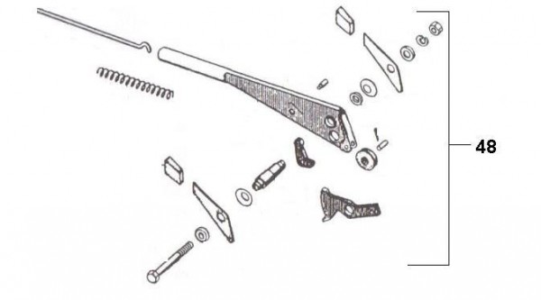 Bowdenzüge Handbremse - Ape Poker 422ccm 4T AC 1993- M4R3T