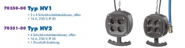 Hänge-Verteiler TYP HV2