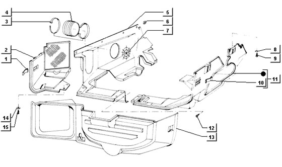 Fahrgestell Verkleidungen - Ape TM 422ccm 4T LC 2013- ZAPT1000000001001