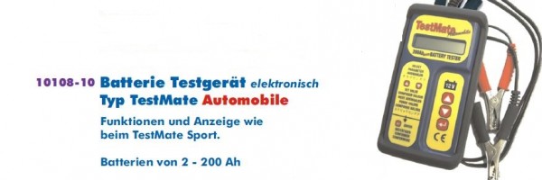 Batterie Testgerät Testmate Automobile
