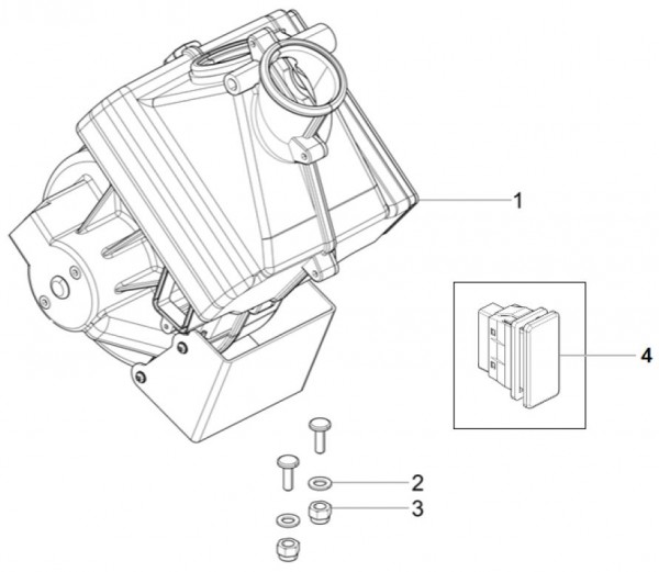 Fahrgestell Heizung - Classic 400 422ccm 4T 2V AC 2016- MBX000T58RC001005