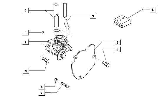 Motor Ölpumpe - Ape Mix 50ccm 2T AC 1998-2008 ZAPC80000