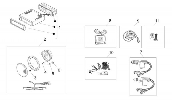 Zubehör Zubehör - Porter Maxxi Multitech 1300ccm 4T LC 2015-