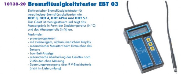 Econ Bremsflüssigkeitstester