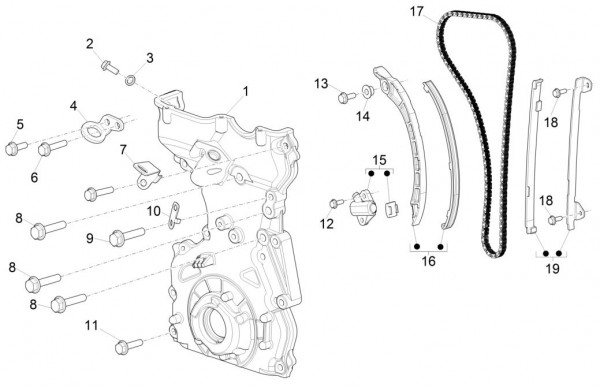 Motor Ventilsteuerung - Porter Multitech 1300ccm 4T LC 2015-