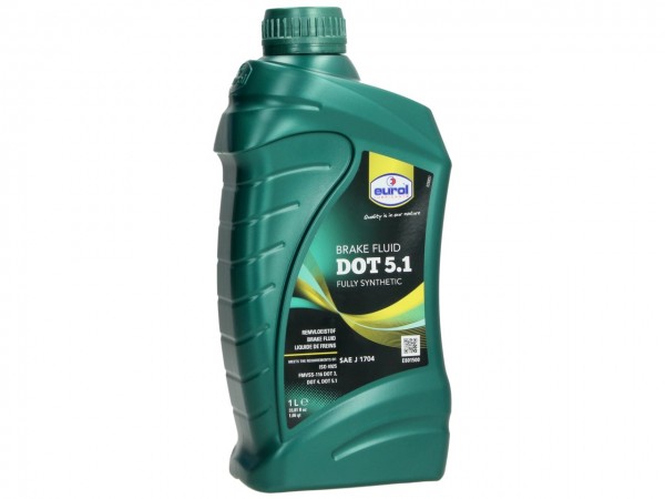 Eurol Bremsflüssigkeit, DOT 5.1, 1 l, DOT 5.1 SAE J