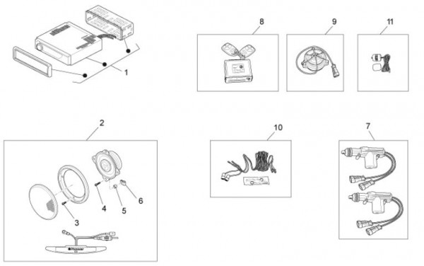 Zubehör Zubehör - Porter Maxxi D120 Diesel 1200ccm 4T LC 2013- ZAPS90RK