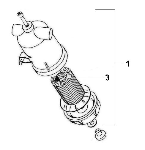 Motor Luftfilter - Ape Car 422ccm 4T AC 1986- AFD1T