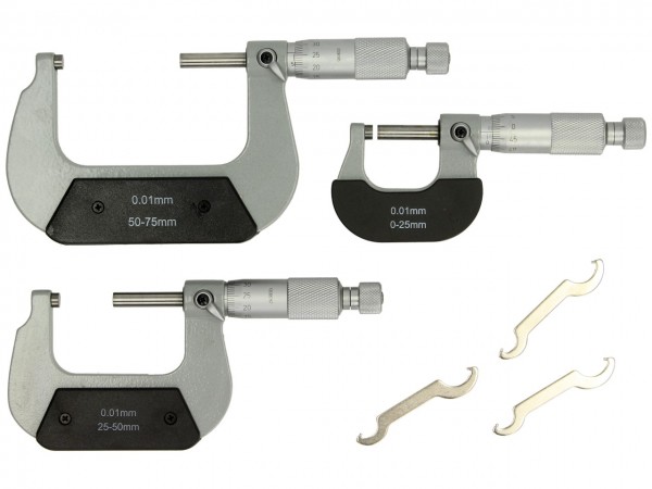 Econ Micrometer (Satz), 0-150 mm