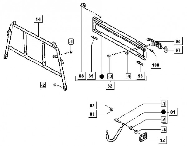 Fahrgestell Bauteile Fahrgestell - Porter Porter Diesel 1400ccm 4T LC 1998-2004 ZAPS85000004