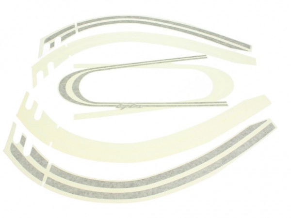 Dekorsatz, Elegance, anthrazit, schwarz