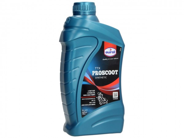 Eurol Motoröl 2 Takt, TTX ProScoot, 1 l, Semi-Synthetic, API TC