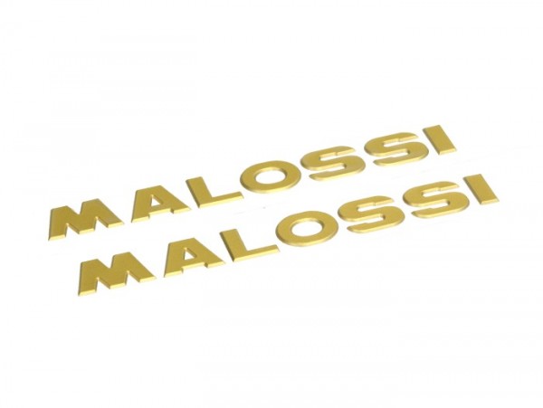 Malossi Aufkleber, Malossi, gold