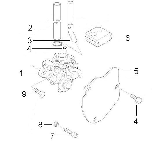 Motor Ölpumpe - Ape Mix 50ccm 2T AC 2009- ZAPC80000