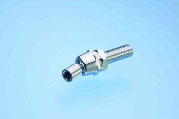 Kellermann Adapter, Kugelkopfadapter für geneigte Flächen, Micro 1000, chrom