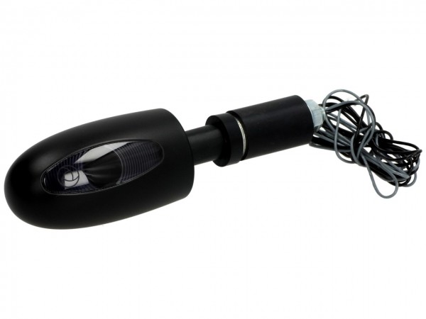 Kellermann LED Blinker, BL 1000, vorne, Stahl, 12 V, schwarz, seidenmatt, E-geprüft